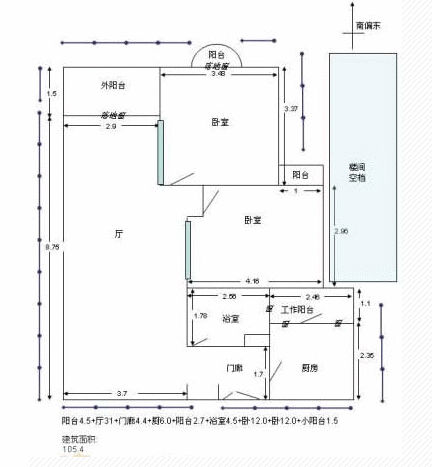 因此房屋的公攤面積要實(shí)地測量